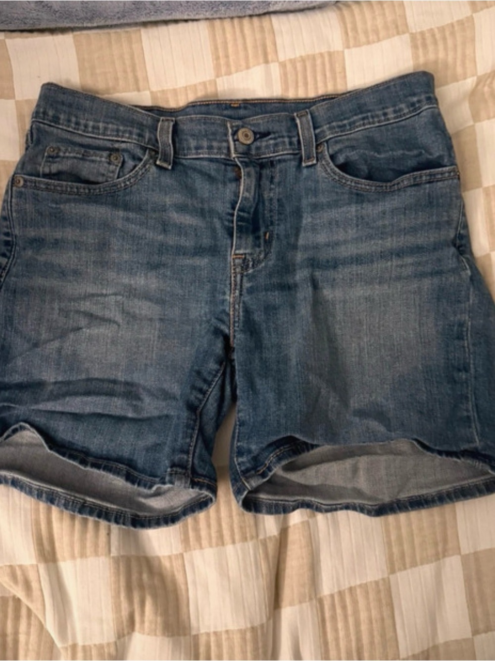 Levi's Midwash Blue Women's Jean Shorts